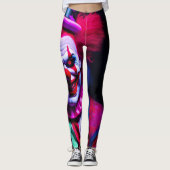 Leggings clown effrayant (Devant)