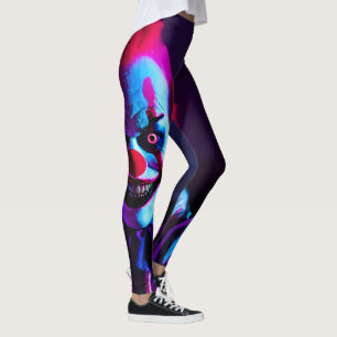 Leggings clown effrayant