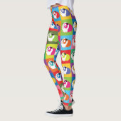 Leggings Cobayes d'art de bruit (Gauche)