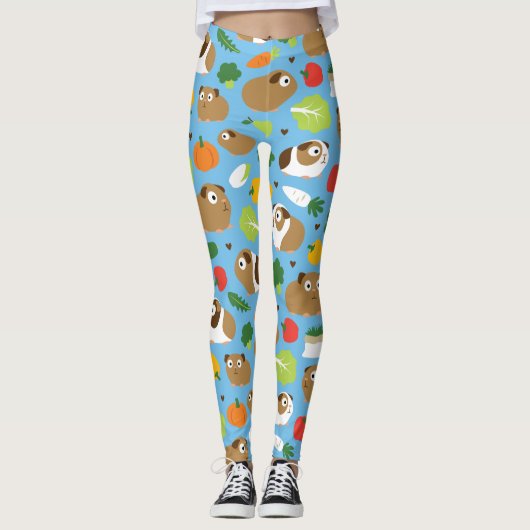 Leggings Cobayes et leurs festins (Devant)