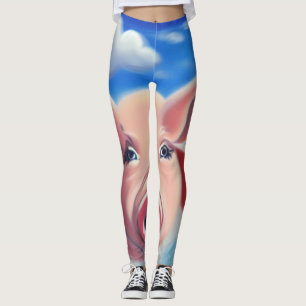 Leggings Cochon Volant