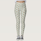 Leggings Cocker Spaniel Buff Peinture - Art Chien original (Devant)