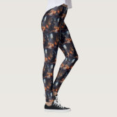 Leggings Cocker Spaniel Citrouilles Halloween effrayant (Droite)