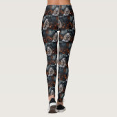 Leggings Cocker Spaniel Halloween effroi (Dos)