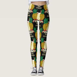 Leggings Cocktail Piña Colada