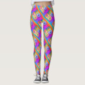 Leggings Cocktails POP ART (Devant)