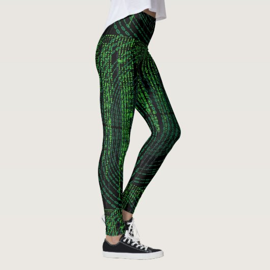 Leggings Code binaire matriciel (Droite)