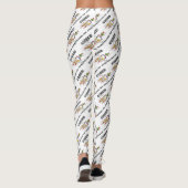 Leggings Codé pour la réplication de l'ADN de la narration (Dos)