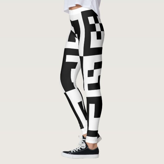 Leggings code qr (Gauche)