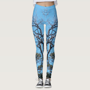 Leggings coeur avec des guêtres d'ailes