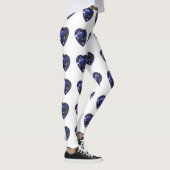 Leggings Coeur bleu saphir (Droite)