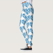 LEGGINGS COEUR BLEUE (Gauche)