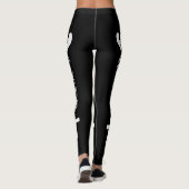Leggings Coeur brisé monochrome (Dos)