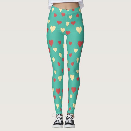 Leggings Coeur d'amour (Devant)