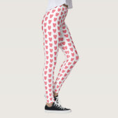 Leggings Coeur d'aquarelle rose (Droite)