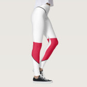 Leggings Coeur de drapeau de la Pologne (Droite)