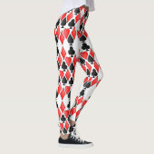 Leggings Coeur de pelle de diamant du pays des merveilles (Droite)