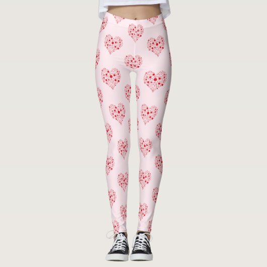 Leggings Cœur en points (Devant)