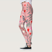 Leggings Coeur et Rose (Gauche)