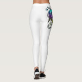 Leggings Coeur métallique spirale (Dos)