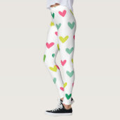 Leggings Cœur Multi-Couleurs Pop (Gauche)
