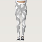 Leggings Cœur Noir Retour (Devant)