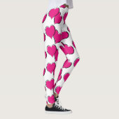 Leggings coeur rouge blanc (Droite)