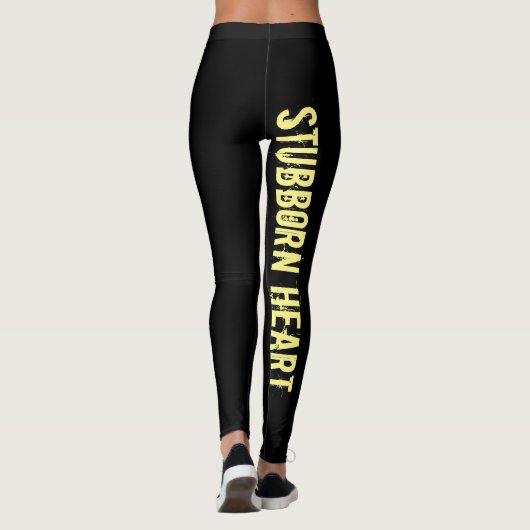 Leggings Coeur têtu (Dos)