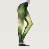 Leggings Coeur Topiaire Vert (Droite)