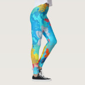 Leggings Coeur vibrant de la nature (Droite)
