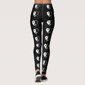 Leggings Cœur Yin Yang (Dos)