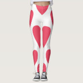 Leggings Cœur | Zazzle_Growshop. (Devant)