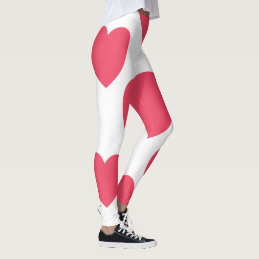 Leggings Cœur | Zazzle_Growshop. (Droite)