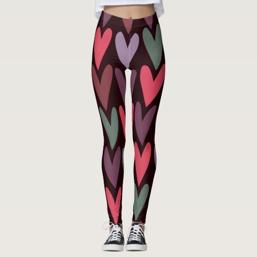 Leggings Coeurs 6 (Devant)