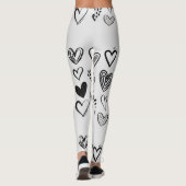 Leggings cœurs adorables (Dos)