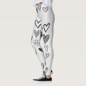 Leggings cœurs adorables (Gauche)