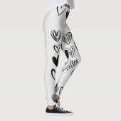 Leggings cœurs adorables (Droite)