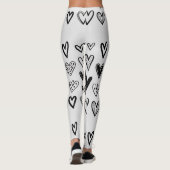 Leggings cœurs adorables (Dos)