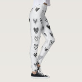 Leggings coeurs adorables (Droite)