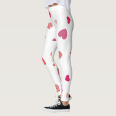 Leggings Coeurs - amour (Gauche)