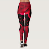 Leggings Coeurs beaucoup Motif (Dos)