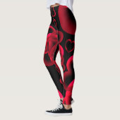 Leggings Coeurs beaucoup Motif (Gauche)