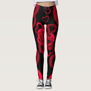 Leggings Coeurs beaucoup Motif