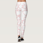Leggings Coeurs bloqués (Dos)