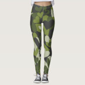 Leggings Coeurs Camo Vert Motivés | Légendes (Devant)