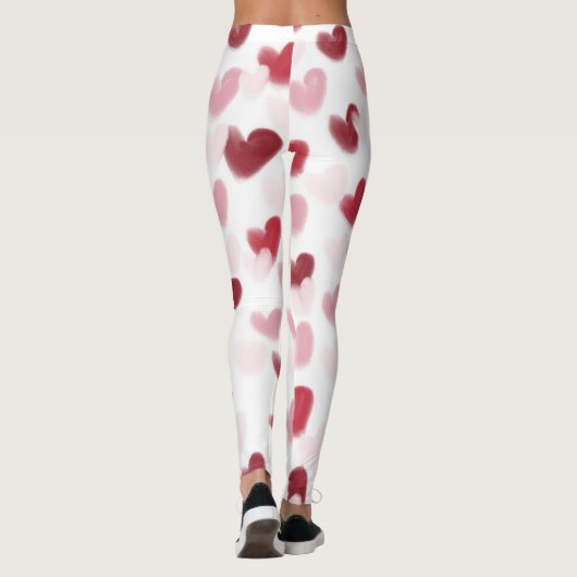 Leggings Coeurs d'amour (Dos)