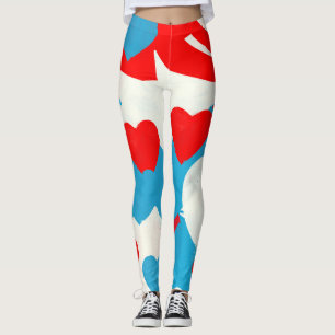 Leggings Coeurs d'amour