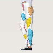 Leggings Coeurs de bonbons (Gauche)