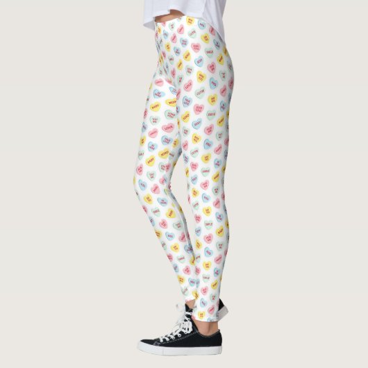 Leggings Coeurs de bonbons (Gauche)