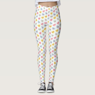 Leggings Coeurs de bonbons